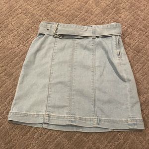 pacsun denim skirt